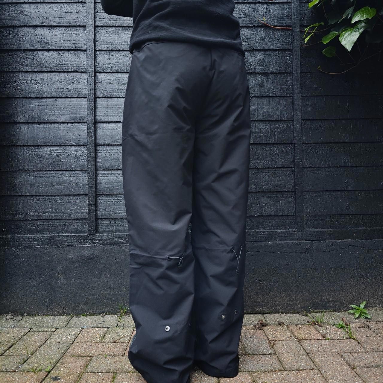 Other Black Technical Wide Leg Parachute Pants Size US 32 / EU 48 - 4 Thumbnail