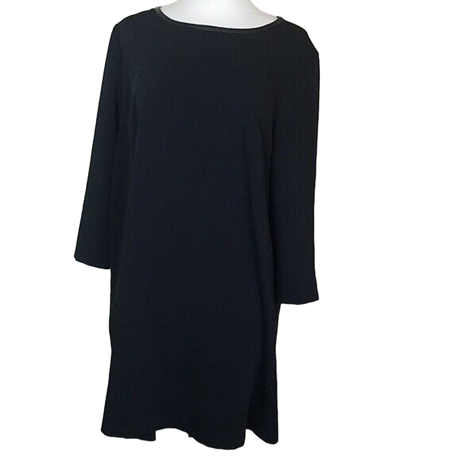 Ecco Eci New York Dress M Black Cocktail Mini Evening Minimalist Size M / US 6-8 / IT 42-44 - 2 Thumbnail