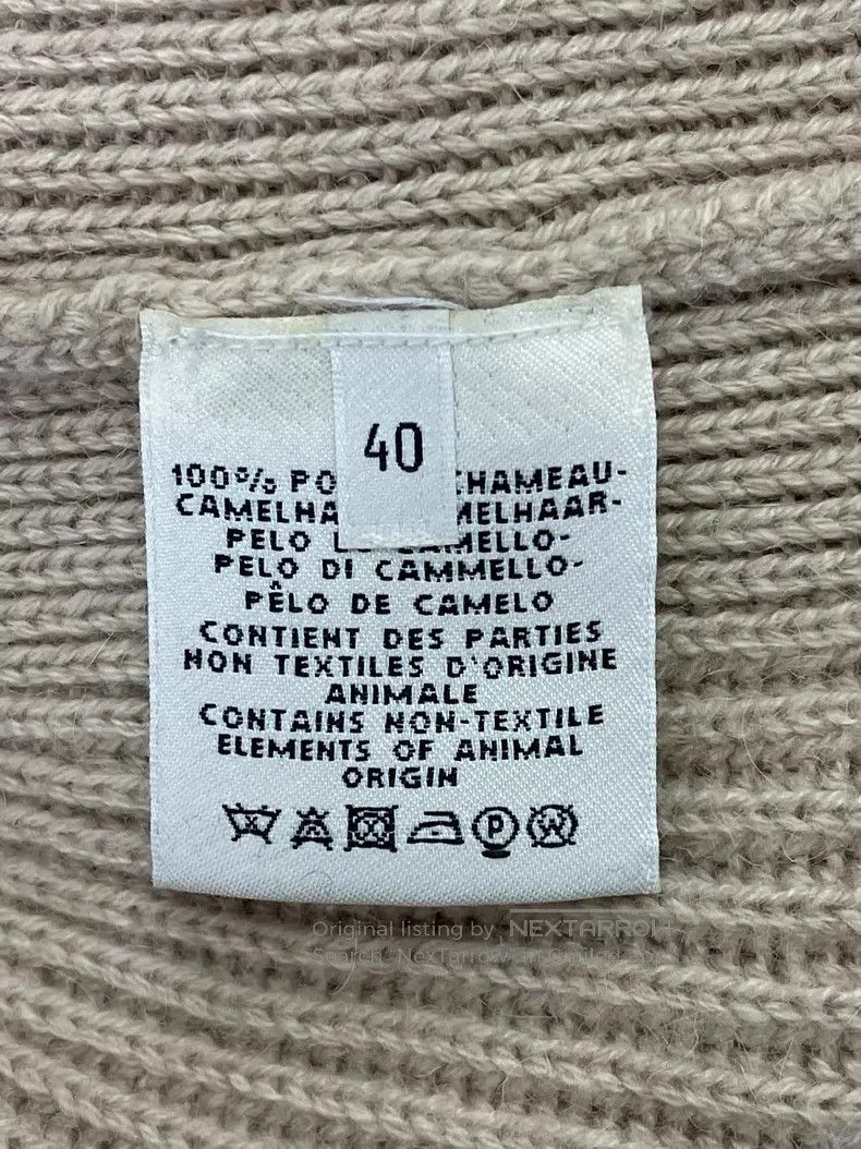 Hermes Hermes Camel Hair Side Button Knit Dress Size S / US 4 / IT 40 - 4 Thumbnail
