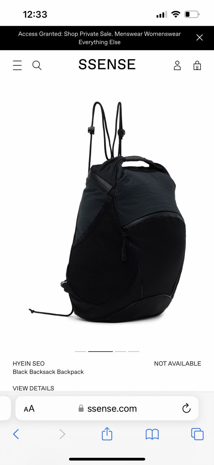 Hyein Seo Hyein Seo backpack | Grailed