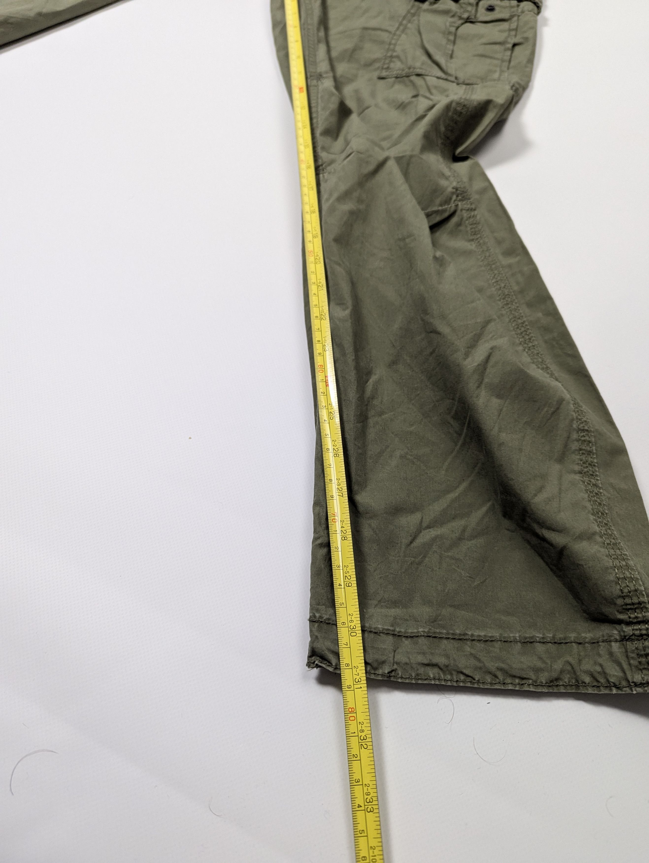 Denim & Supply Ralph Lauren Ralph Laurent Military Multipocket Khaki Green Cargo Pants Size US 34 / EU 50 - 17 Thumbnail