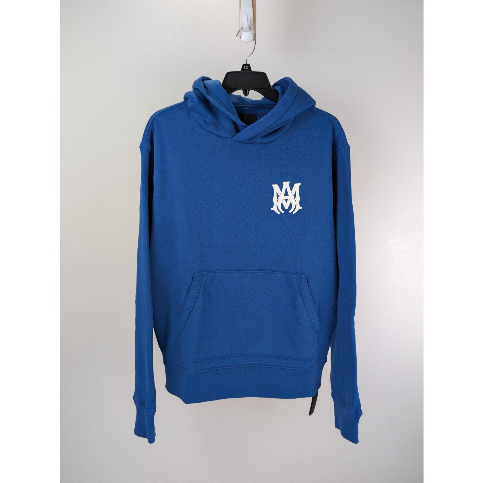 Amiri o1rshd1 MA Core Logo Hoodie in Blue M Size US M / EU 48-50 / 2 - 1 Thumbnail