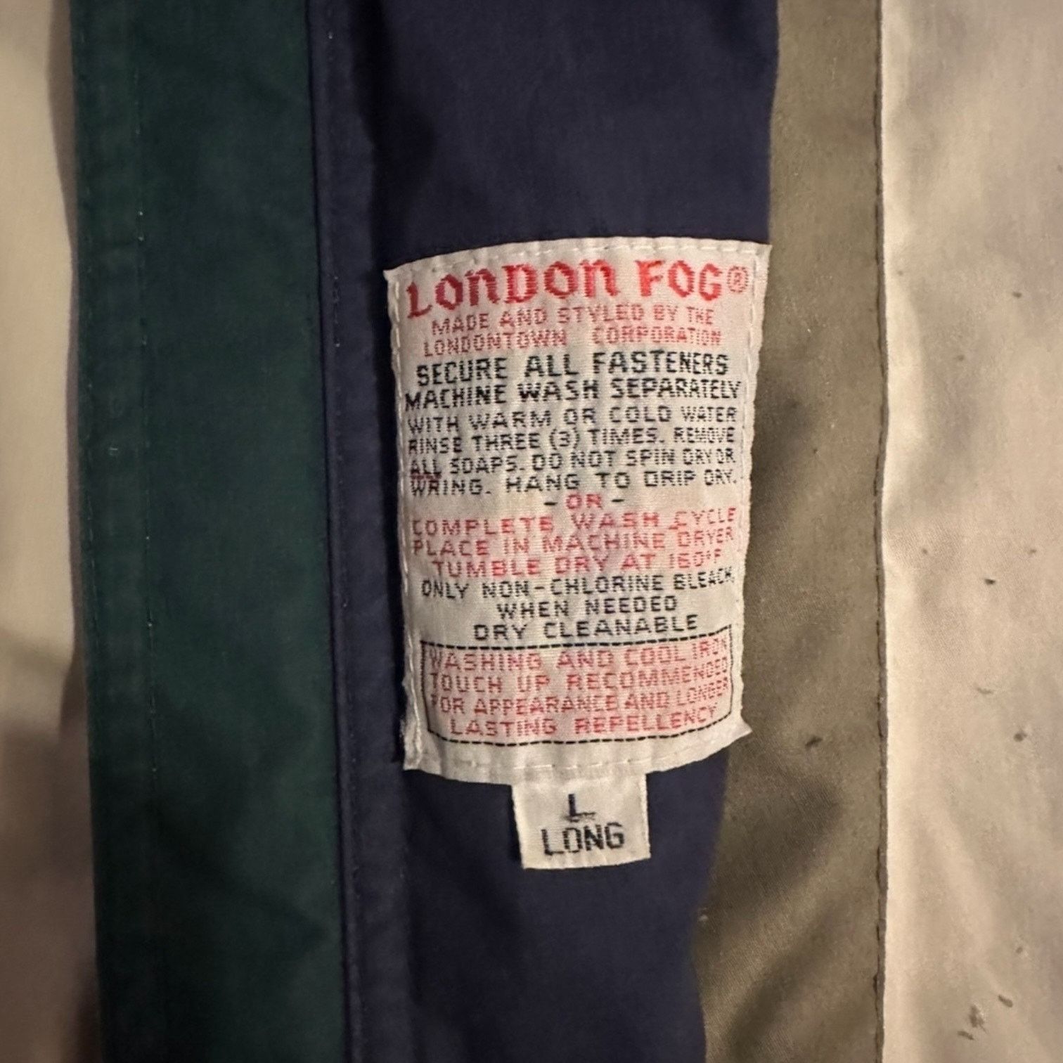 London Fog London fog vintage jacket Size US L / EU 52-54 / 3 - 3 Thumbnail