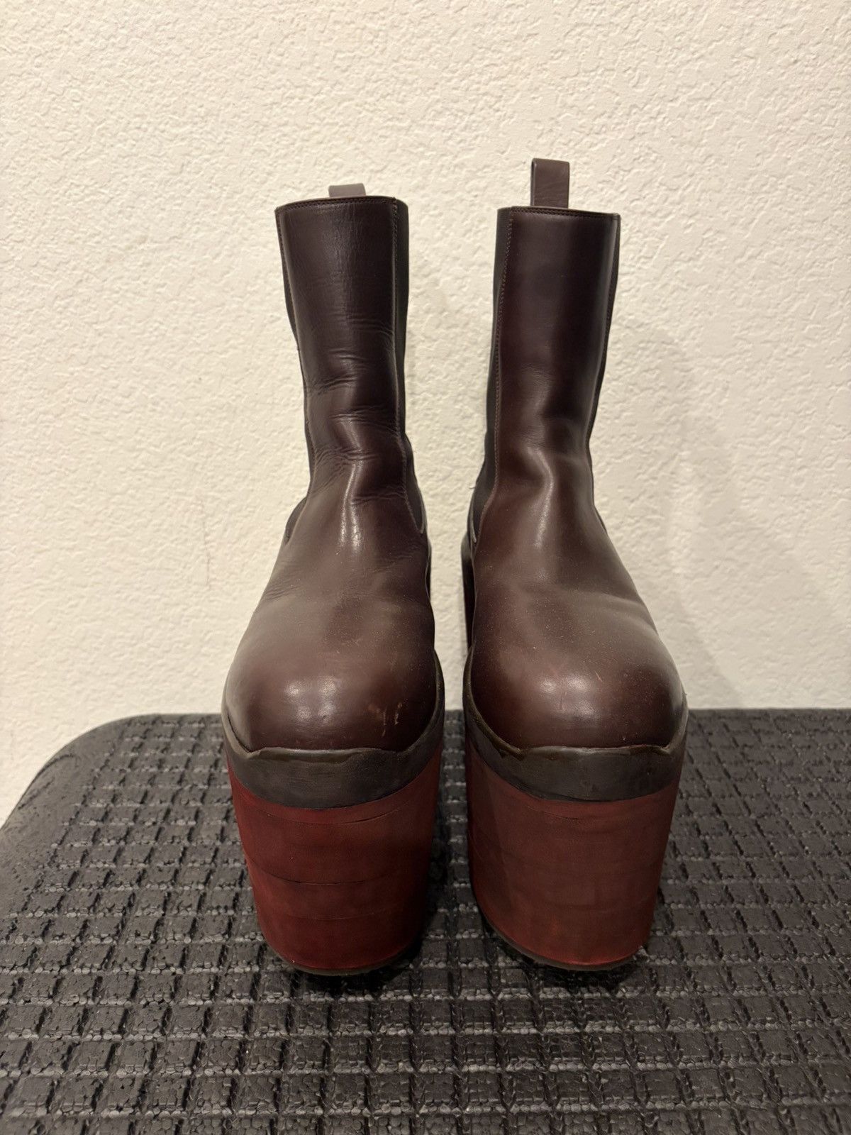 Rick Owens Rick Owens Beatle Bozo Chelsea Boots Custom Sole Size US 9 / EU 42 - 2 Thumbnail