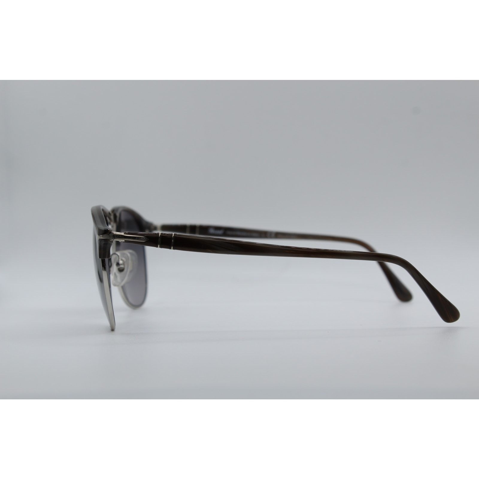 Persol Persol 8649-S 1045/M3 Aviator Sunglasses Brown Size ONE SIZE - 3 Thumbnail