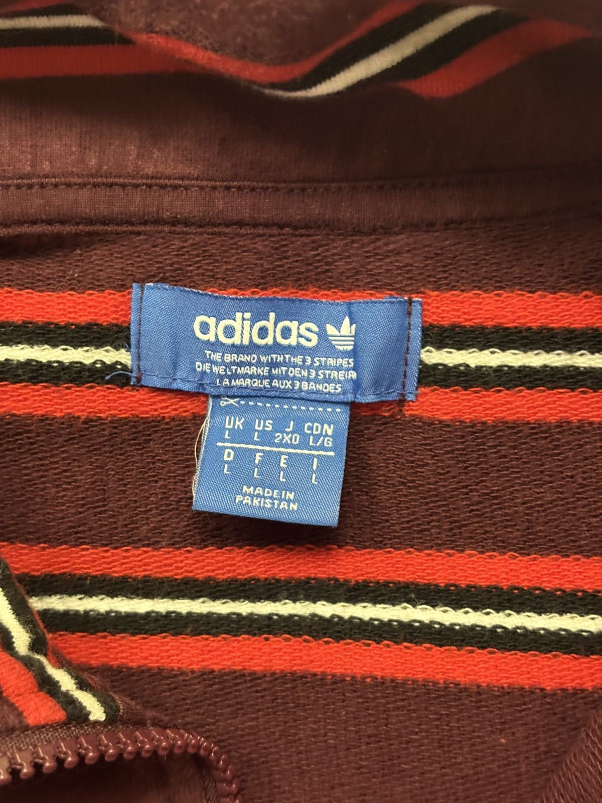 Adidas Adidas turtleneck zip up Size US L / EU 52-54 / 3 - 4 Thumbnail