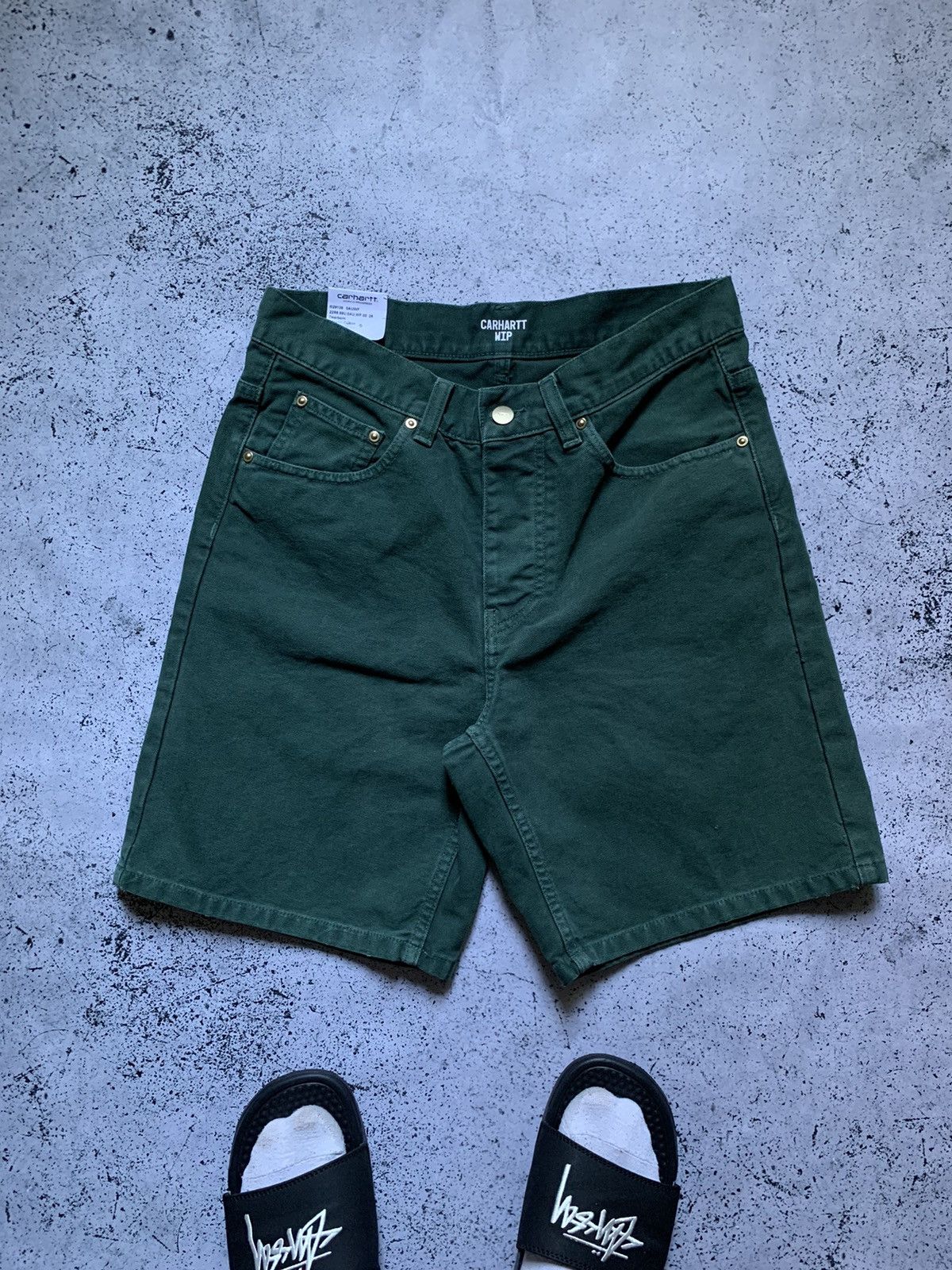 Carhartt NWT Carhartt Newel Shorts Jeans Denim Y2K USA Size US 28 / EU 44 - 5 Thumbnail