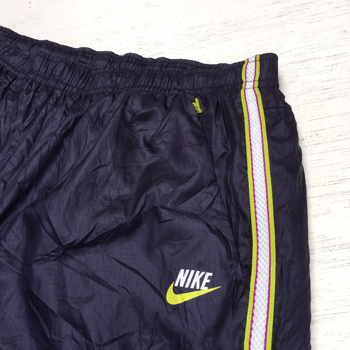 Nike × Vintage Y2K Vintage Nike Polyester Track Pants Bootcut Flared Size US 32 / EU 48 - 4 Thumbnail