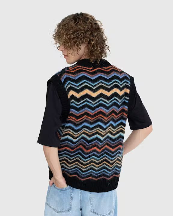 Missoni o1y0225 Sleeveless Sweater in Multicolor Size US M / EU 48-50 / 2 - 6 Thumbnail