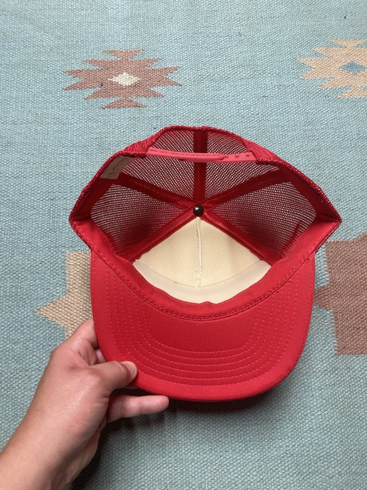 Vintage Vtg trucker hat Big L Lumberland grand ledge Michigan wood Size ONE SIZE - 4 Thumbnail