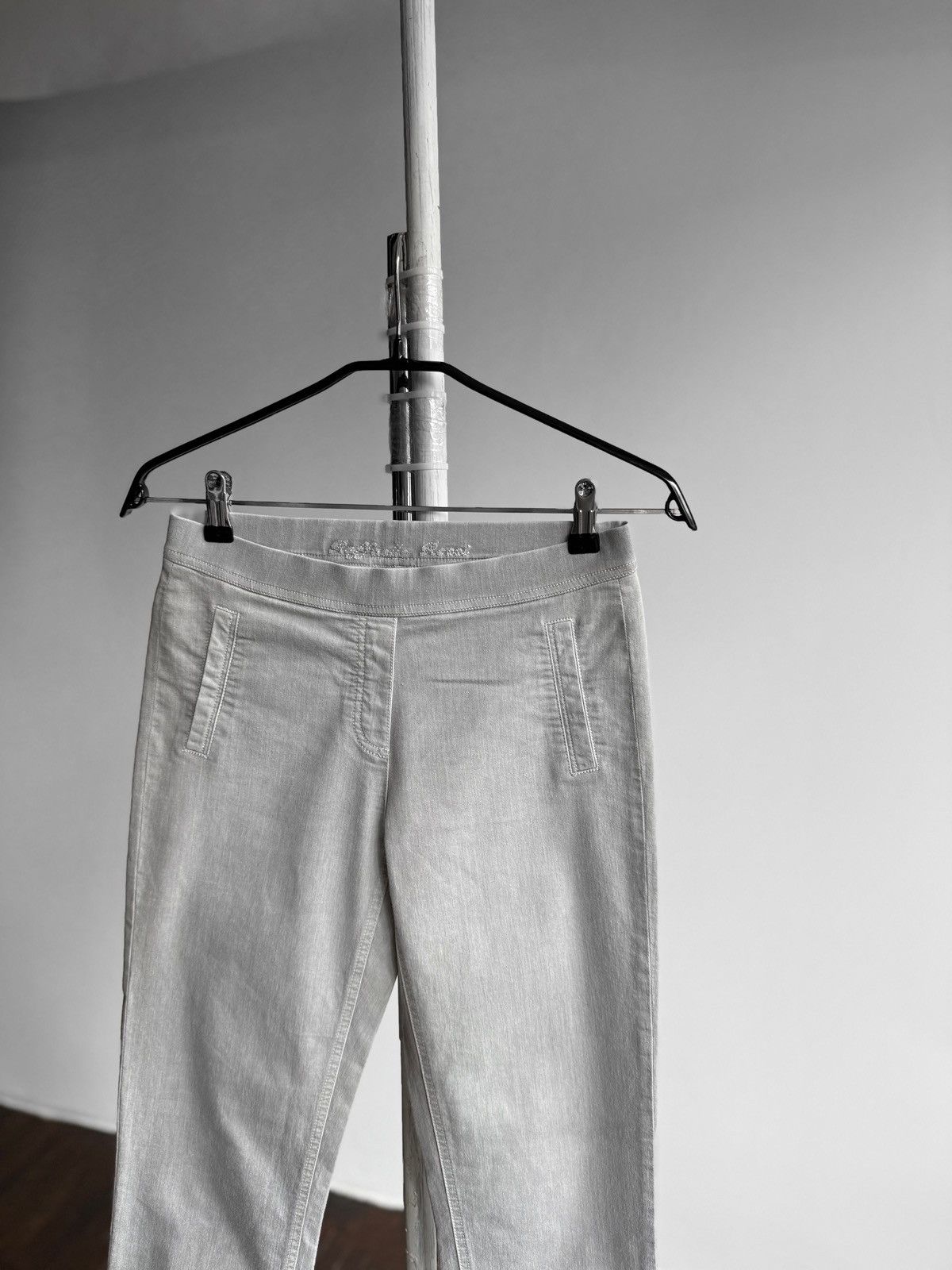 Other Raffaello Rossi Womens Premium Gray Stretch Comfort Pants Size 27" / US 4 / IT 40 - 2 Thumbnail