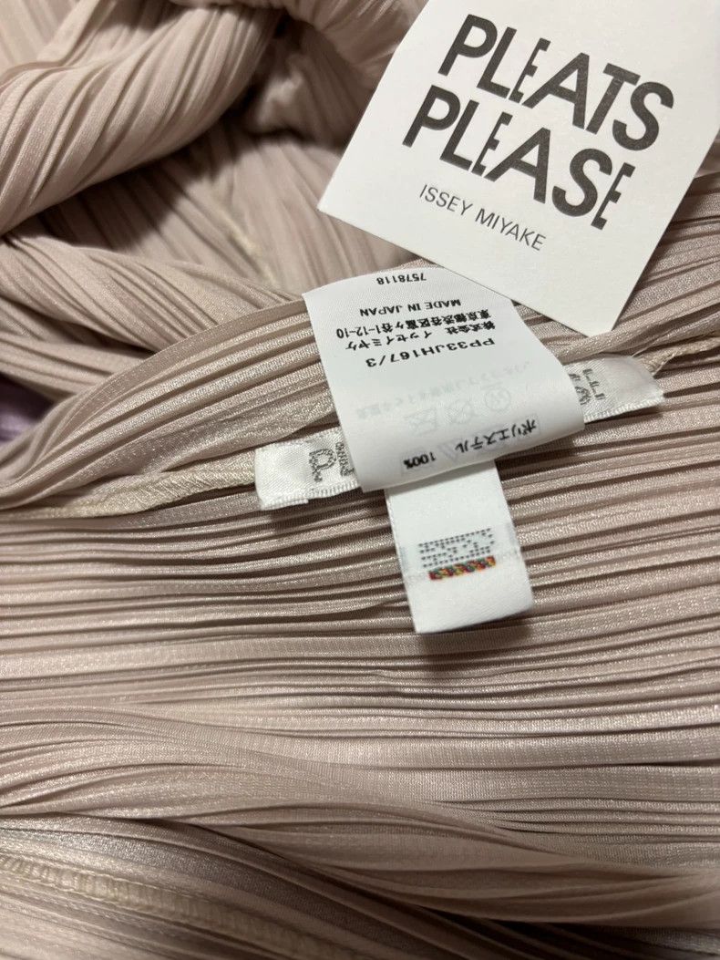 Issey Miyake Issey Miyake Beige dress Size L / US 10 / IT 46 - 7 Thumbnail