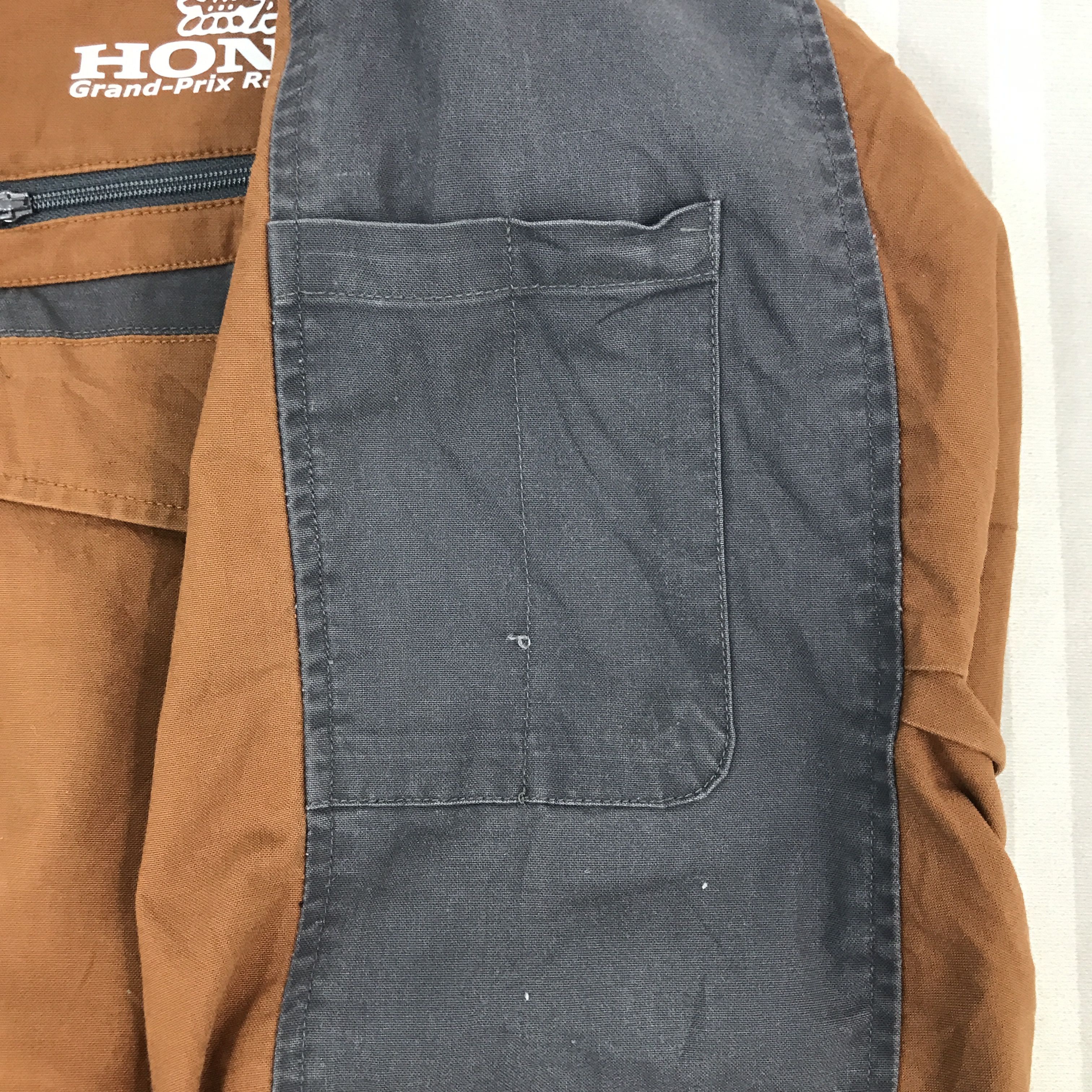Japanese Brand × Vintage Vintage Honda racing F1 Uniform Work jacket Size US L / EU 52-54 / 3 - 11 Thumbnail