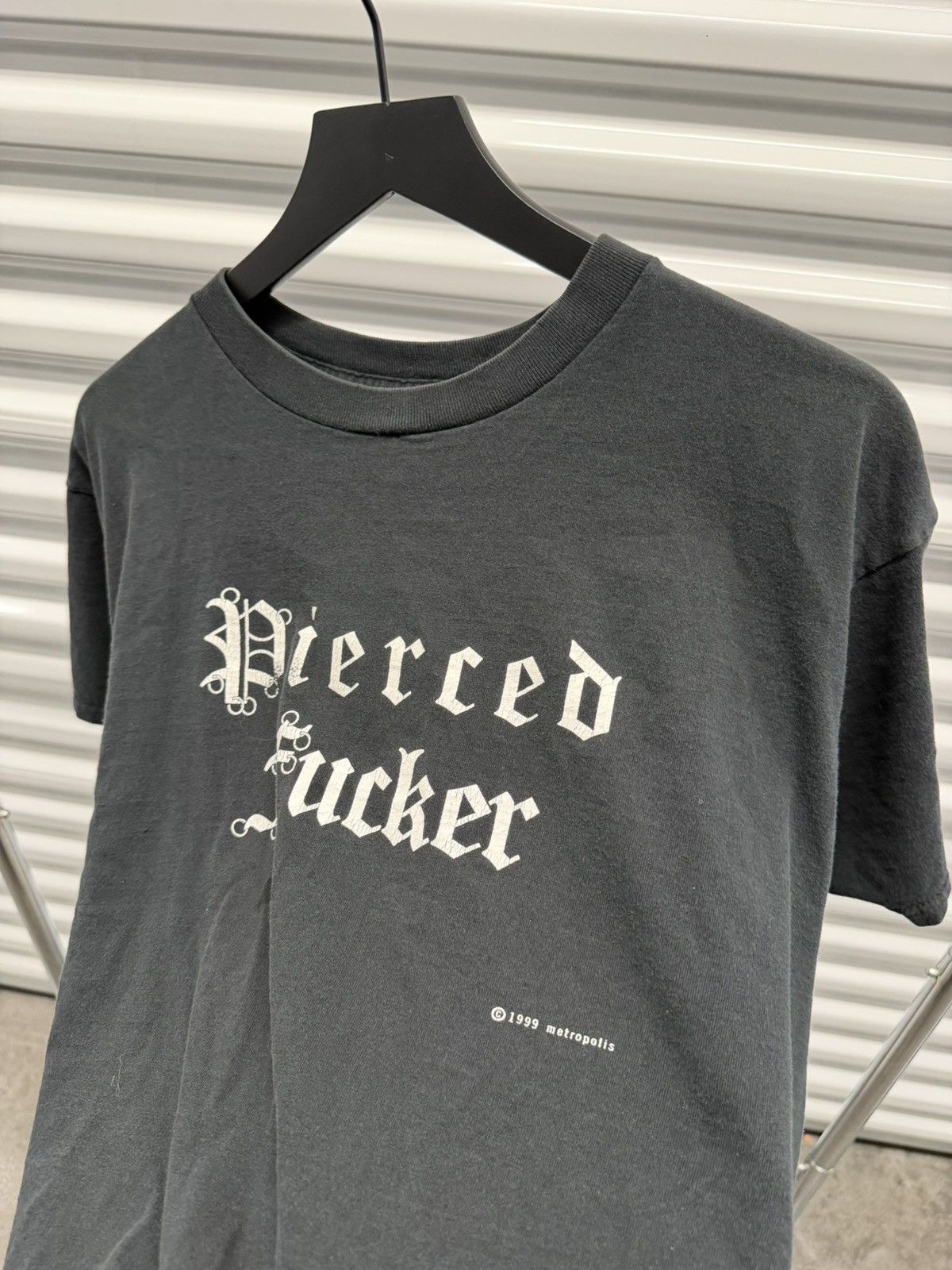 Vintage Vintage 90s pierced fucker grunge erd shirt punk opium Size US XL / EU 56 / 4 - 3 Thumbnail
