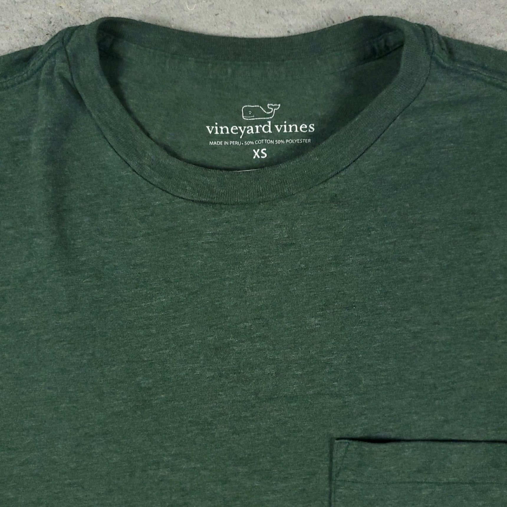 Vineyard Vines Vineyard Vines T Shirt XS Green Casual Long Sleeve *STAINED* Mens Size US XS / EU 42 / 0 - 2 Thumbnail