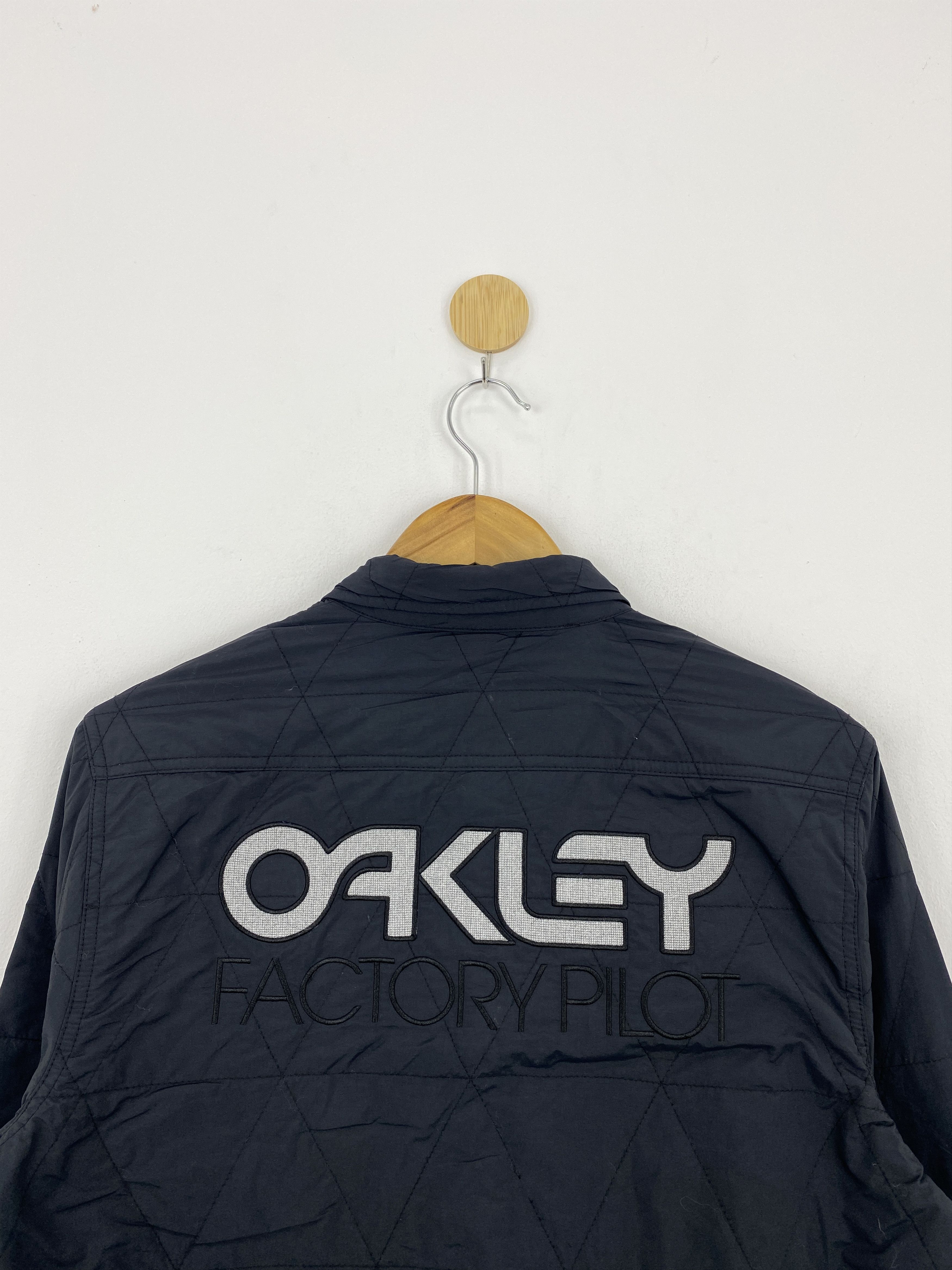 Oakley Vintage 90s Oakley Factory Pilot Quilted Jacket J1837Up Size US XS / EU 42 / 0 - 4 Thumbnail