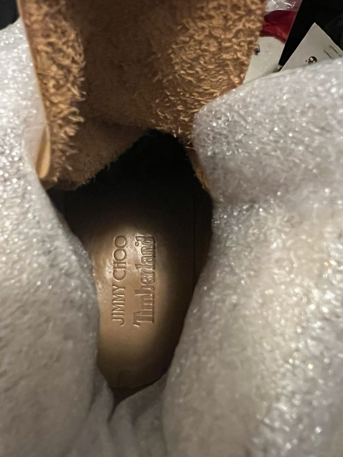 Jimmy Choo × Timberland Timberland & Jimmy Choo Premium Wheat Swarovski Crystal Size US 9.5 / EU 42-43 - 4 Thumbnail