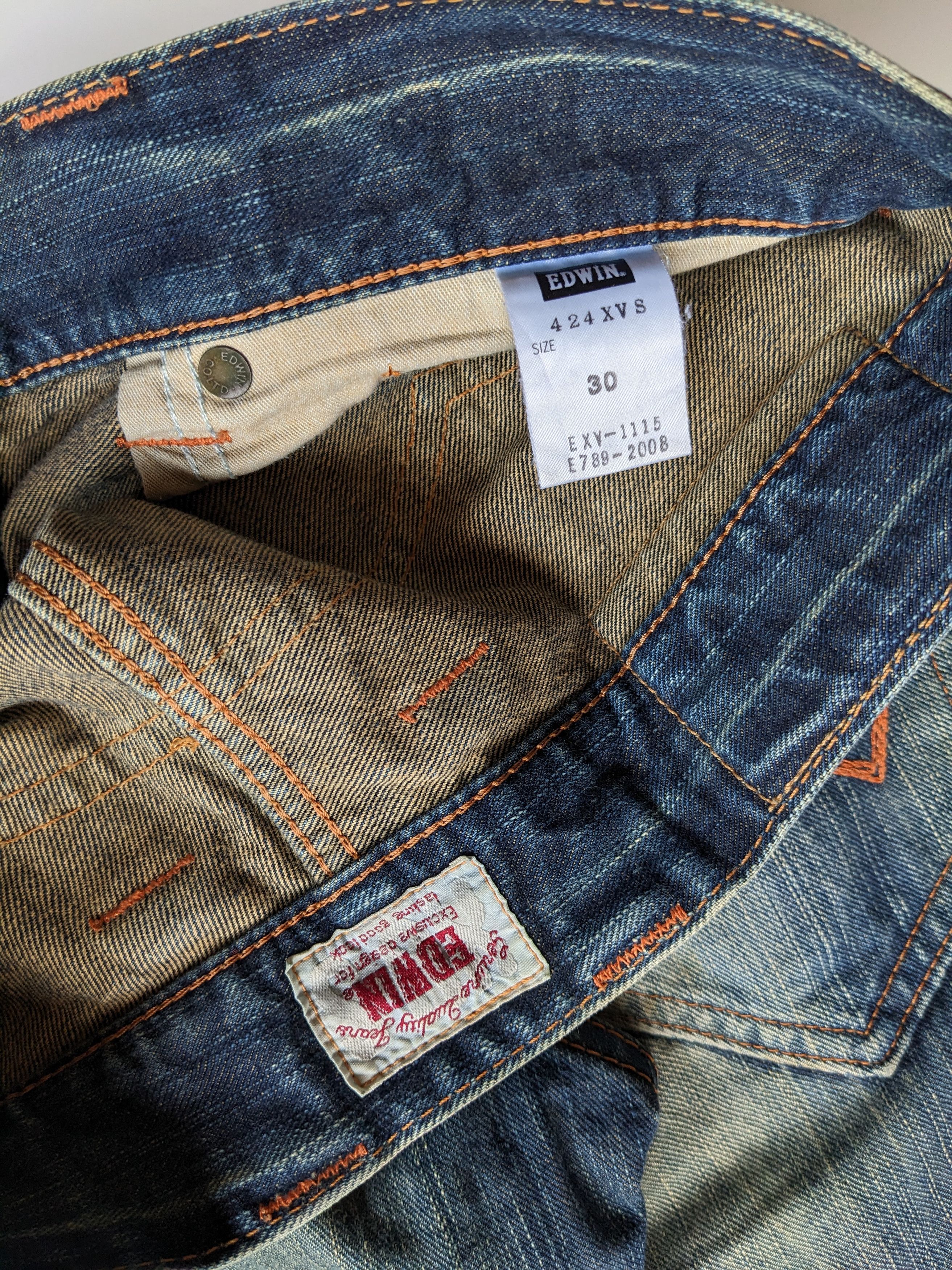 Edwin Edwin 424XV mudwash distressed jeans Size US 32 / EU 48 - 6 Thumbnail