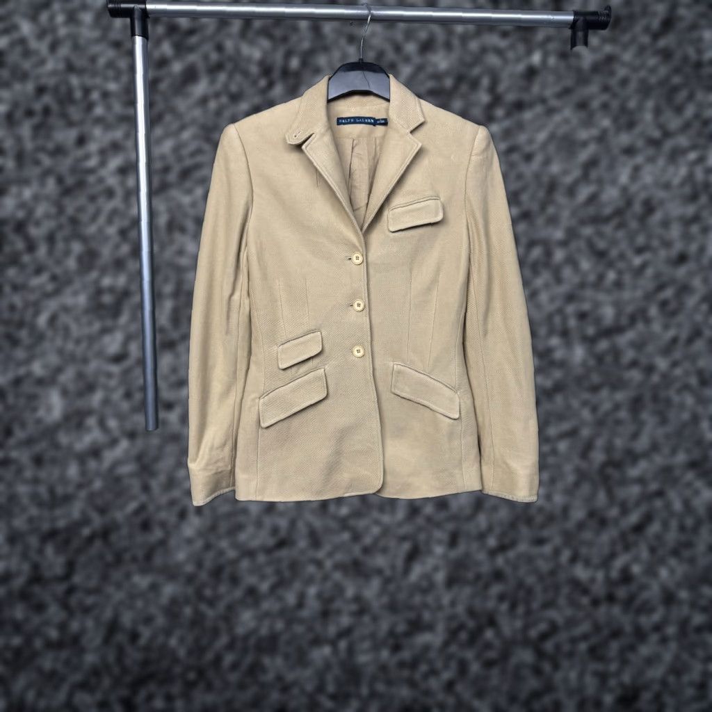 Polo Ralph Lauren VINTAGE Polo Ralph Lauren Womens Cotton Blazer Jacket Size S / US 4 / IT 40 - 1 Thumbnail