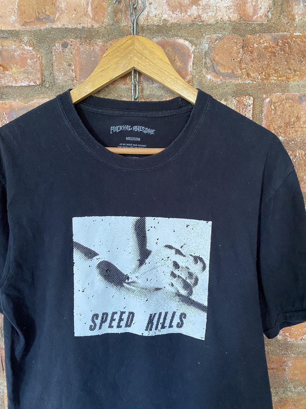 Fucking Awesome 🔥🔥 Speed Kills grafik tee Size US L / EU 52-54 / 3 - 3 Thumbnail