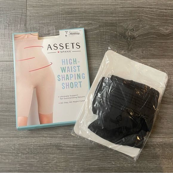 Spanx Assets by Spanx High Waisted Mid Thigh Shaper Shorts Size 2 Size ONE SIZE - 1 Thumbnail