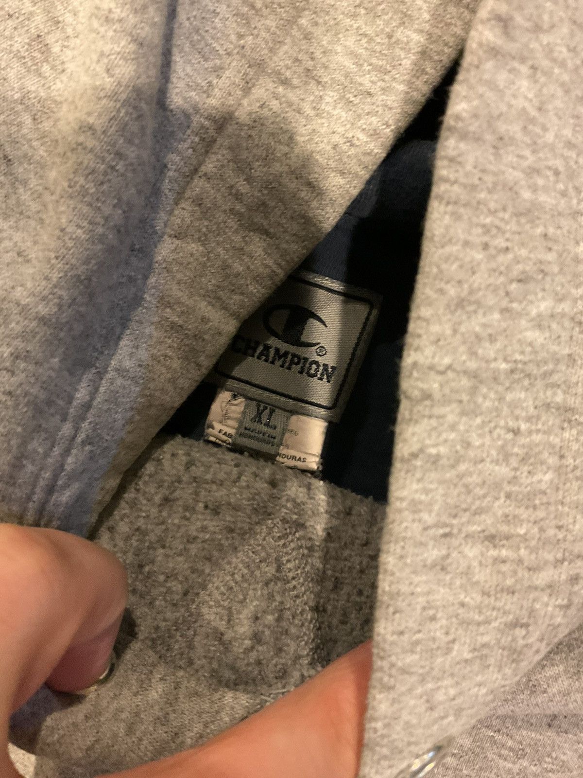 Champion × Vintage Vintage Champion hoodie Size US XL / EU 56 / 4 - 2 Thumbnail