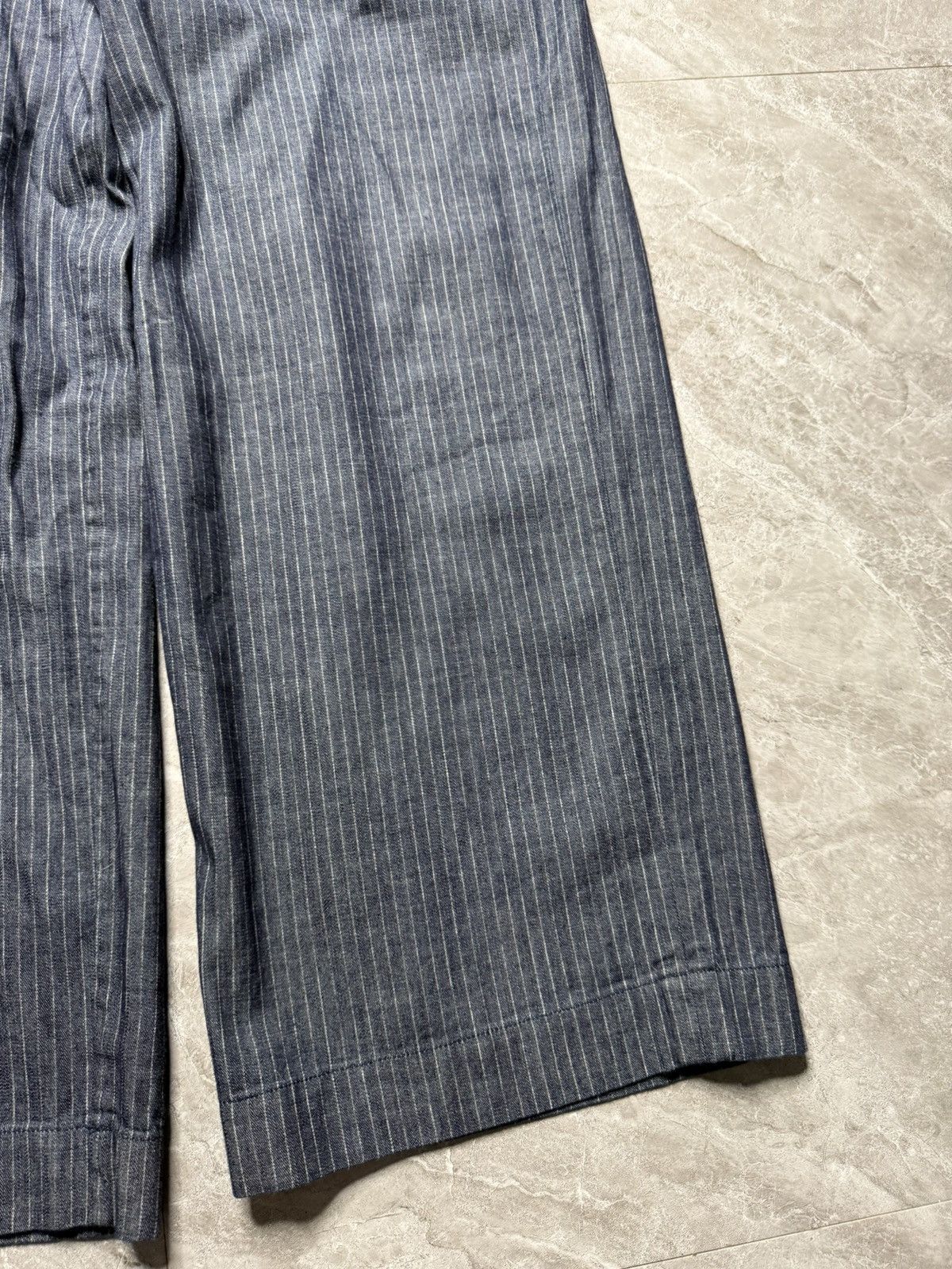 45rpm 45RPM Pinstripe Indigo Jacket & Pants Set Size US 31 - 11 Thumbnail