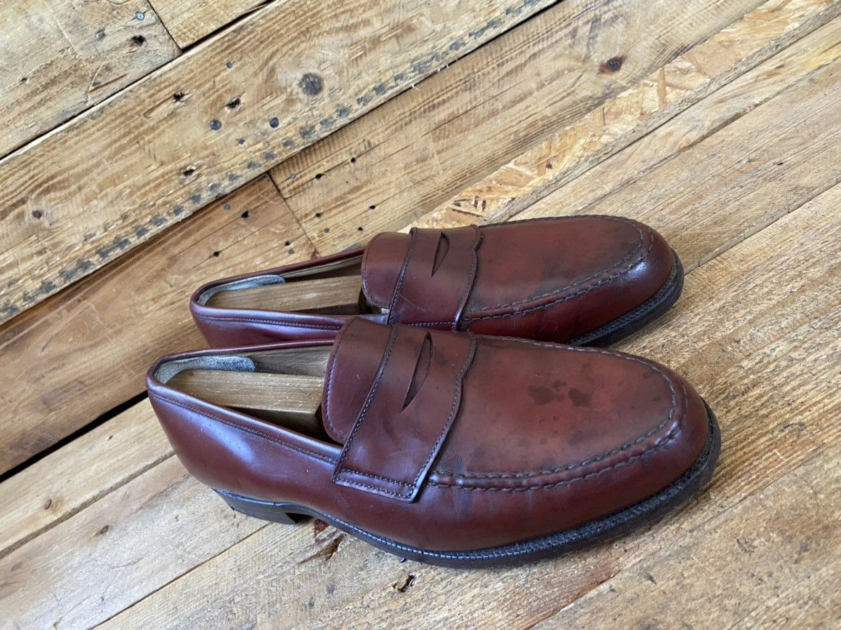 Crockett & Jones Crockett and jones Boston penny leather loafers sz Uk8G Size US 9 / EU 42 - 12 Thumbnail