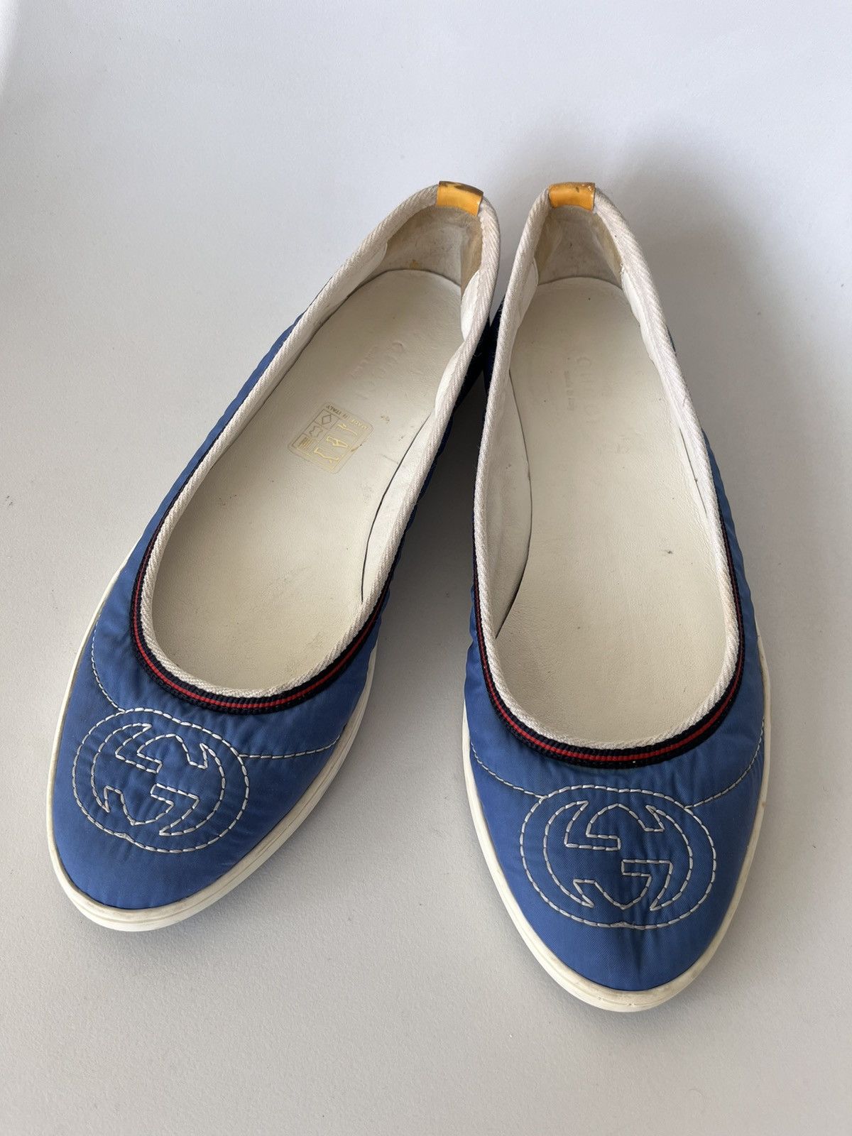 Gucci Gucci Nylon Ballet Flat Size US 5.5 / IT 35.5 - 1 Thumbnail