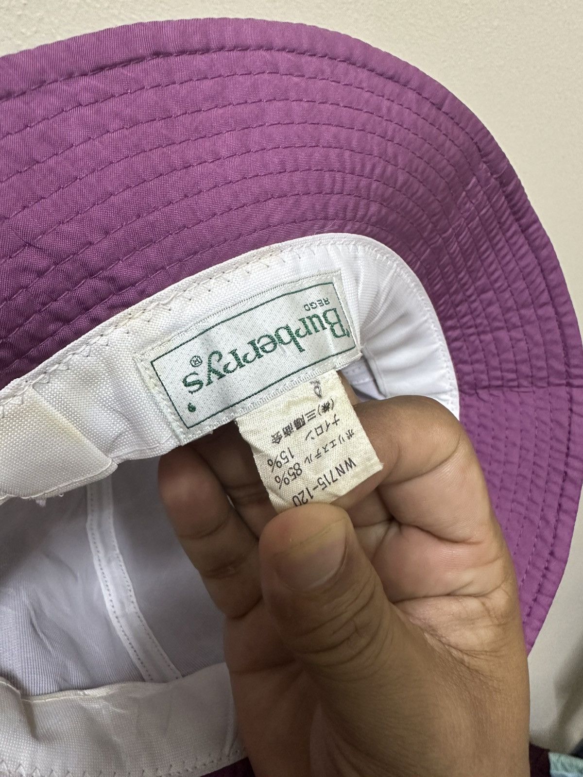 Burberry 90’s Burberrys Sports Bucket Hat Size ONE SIZE - 6 Thumbnail