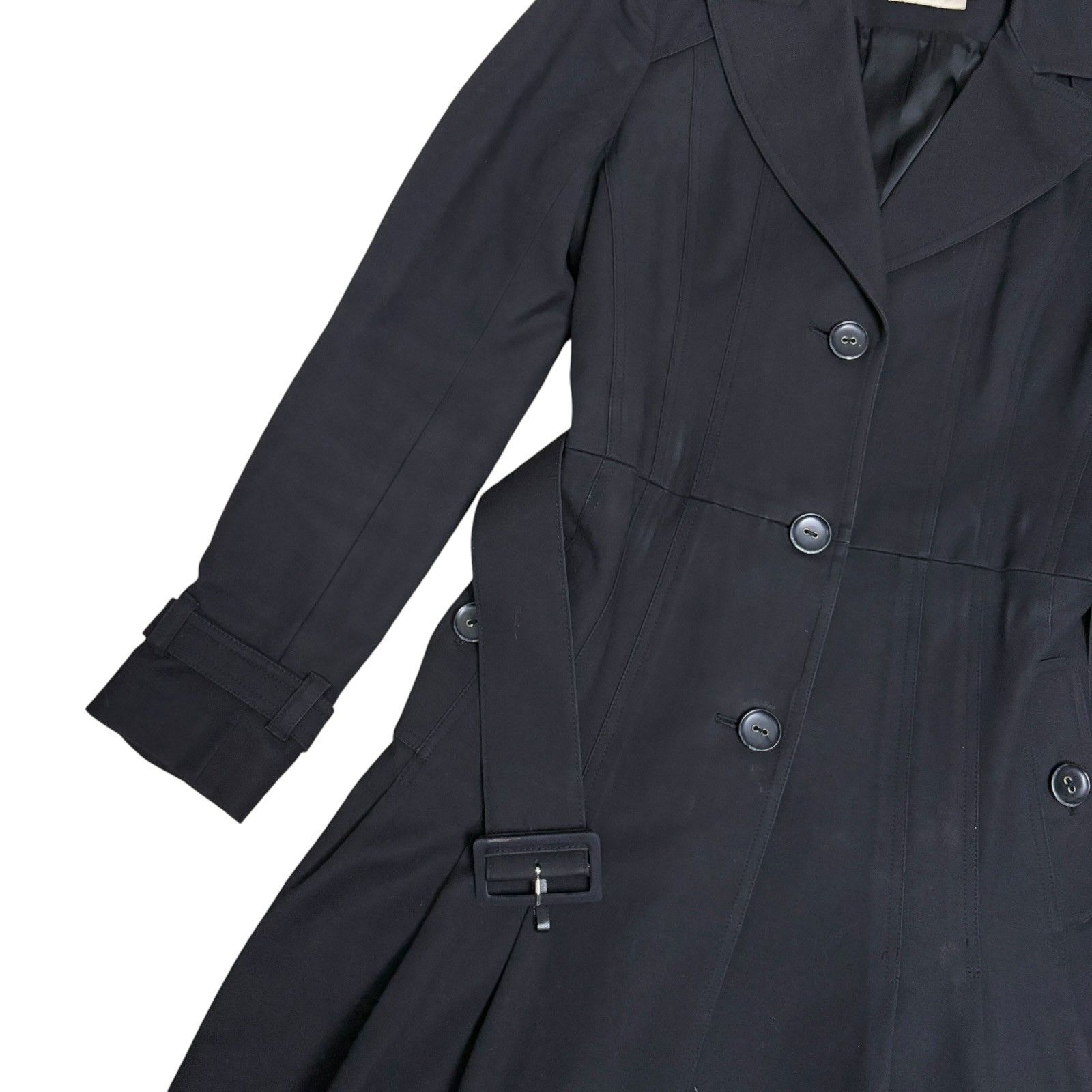 Reiss $800 REISS Trench Coat Luxury Long Business Jacket Medium Size M / US 6-8 / IT 42-44 - 7 Thumbnail