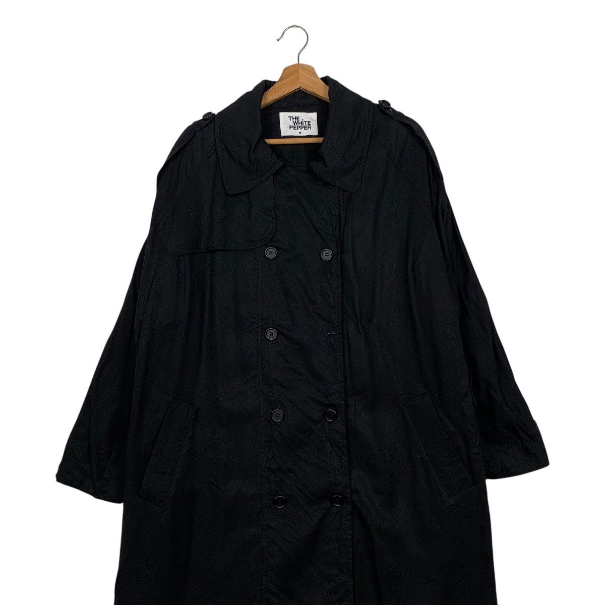 Japanese Brand The White Pepper Double Breasted Overcoat Size US M / EU 48-50 / 2 - 3 Thumbnail