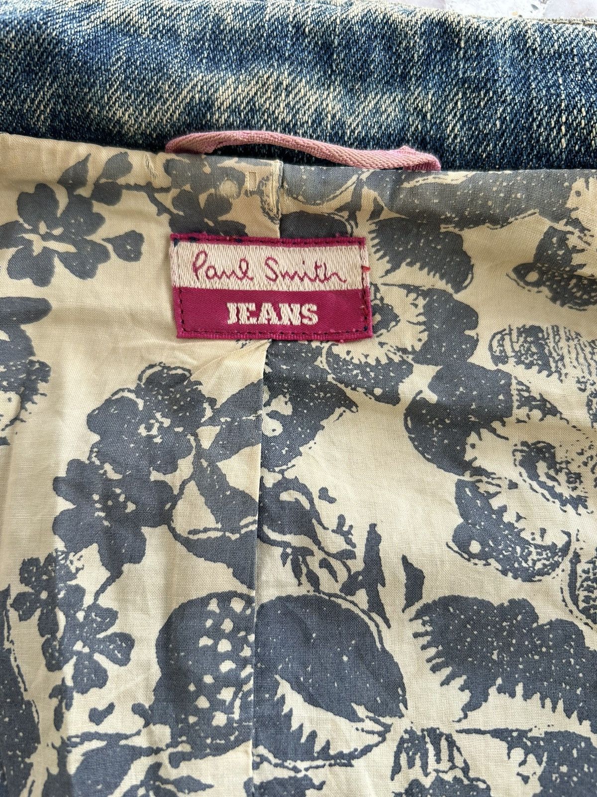 Paul Smith Paul Smith Jeans Denim Jacket Size M / US 6-8 / IT 42-44 - 4 Thumbnail