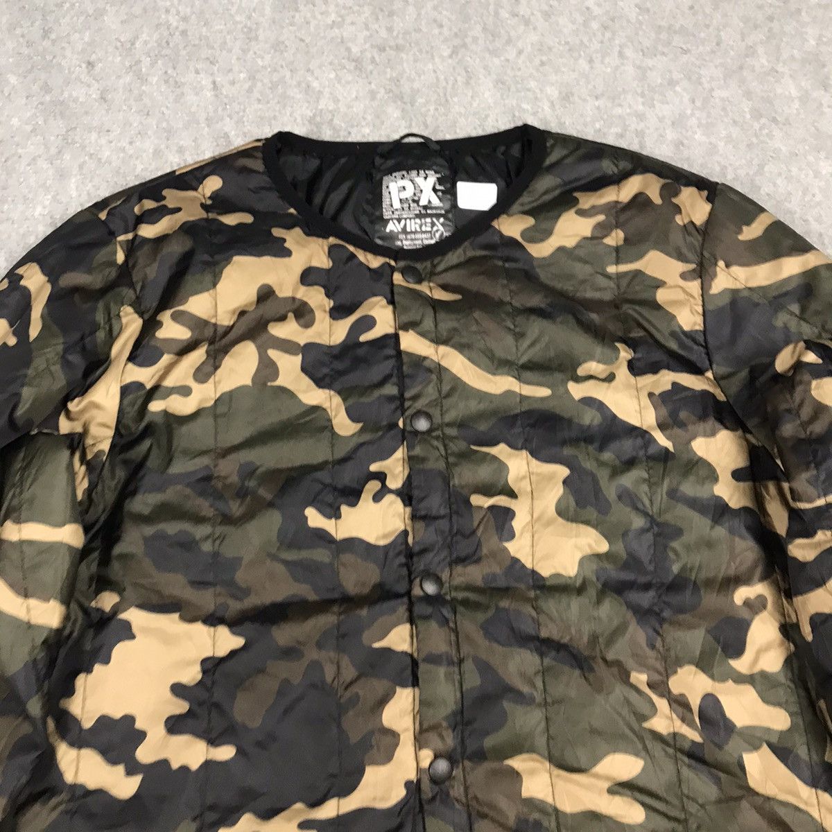 Avirex AVIREX CAMO SNAP BUTTON JACKET Size US XL / EU 56 / 4 - 2 Thumbnail