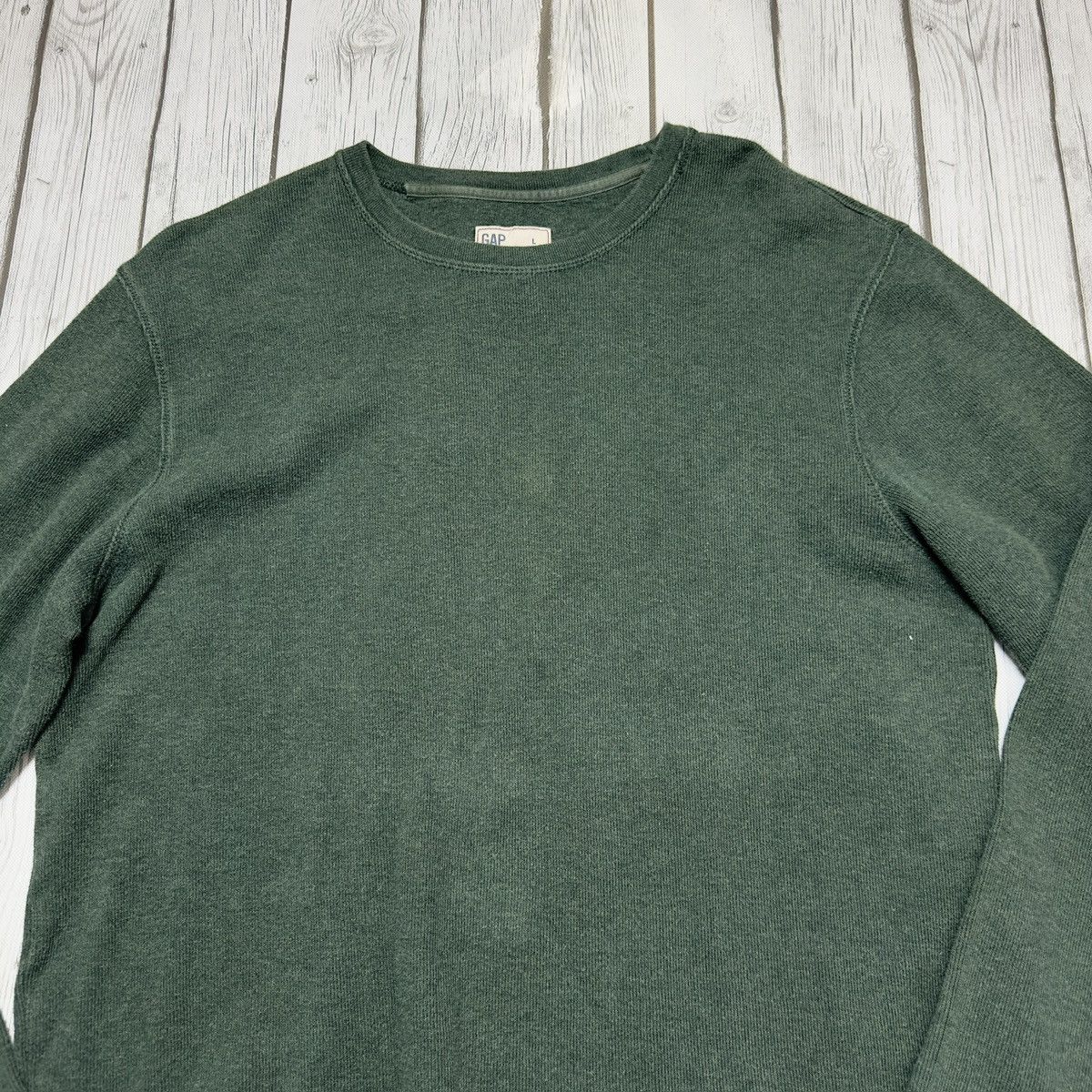 Gap × Vintage Vintage GAP sweater Size US L / EU 52-54 / 3 - 3 Thumbnail