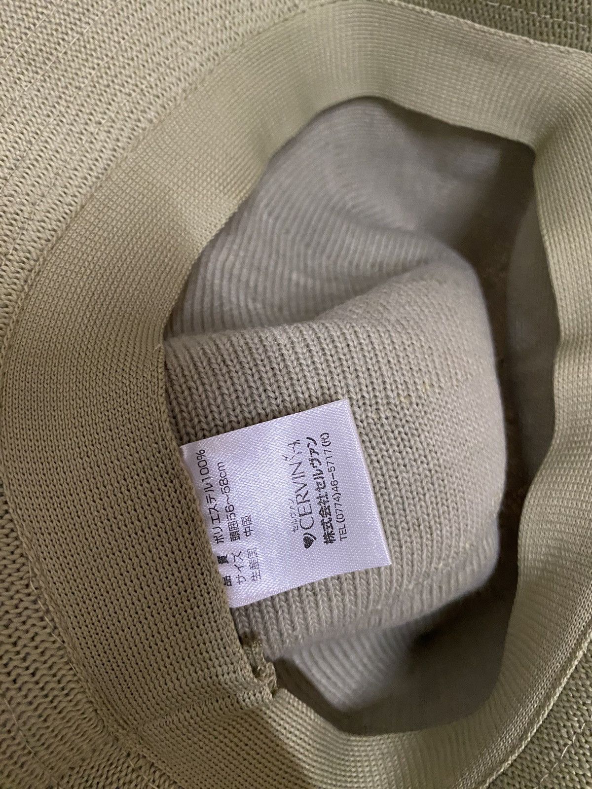 Vintage Vintage Cervin Plain Bucket Hat Size ONE SIZE - 5 Thumbnail
