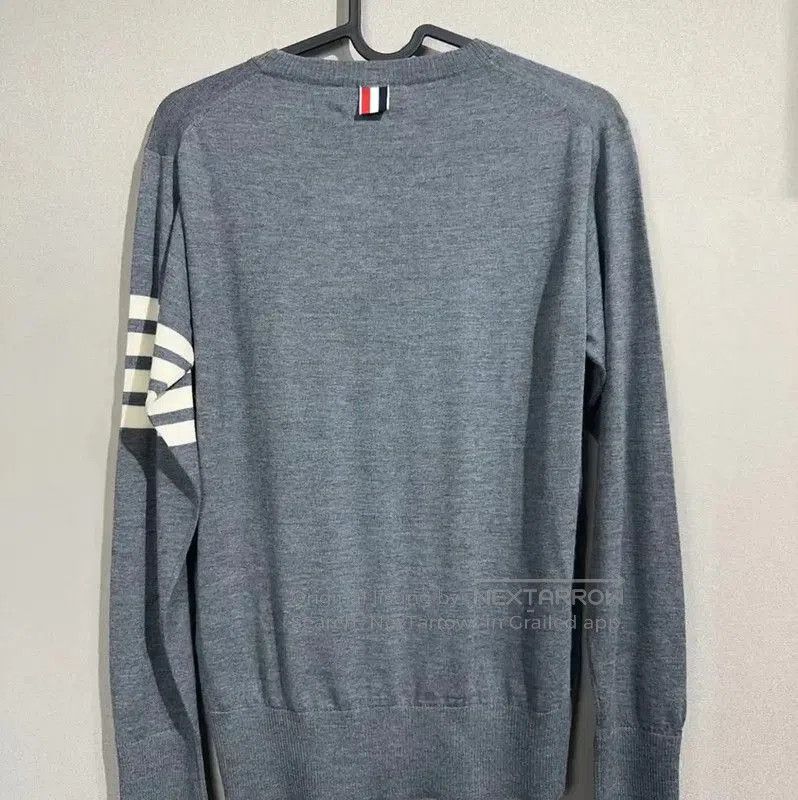 Thom Browne Thom Browne Gray Cotton Blend Women's Pullover . Size XXS / US 00 / IT 34 - 2 Thumbnail