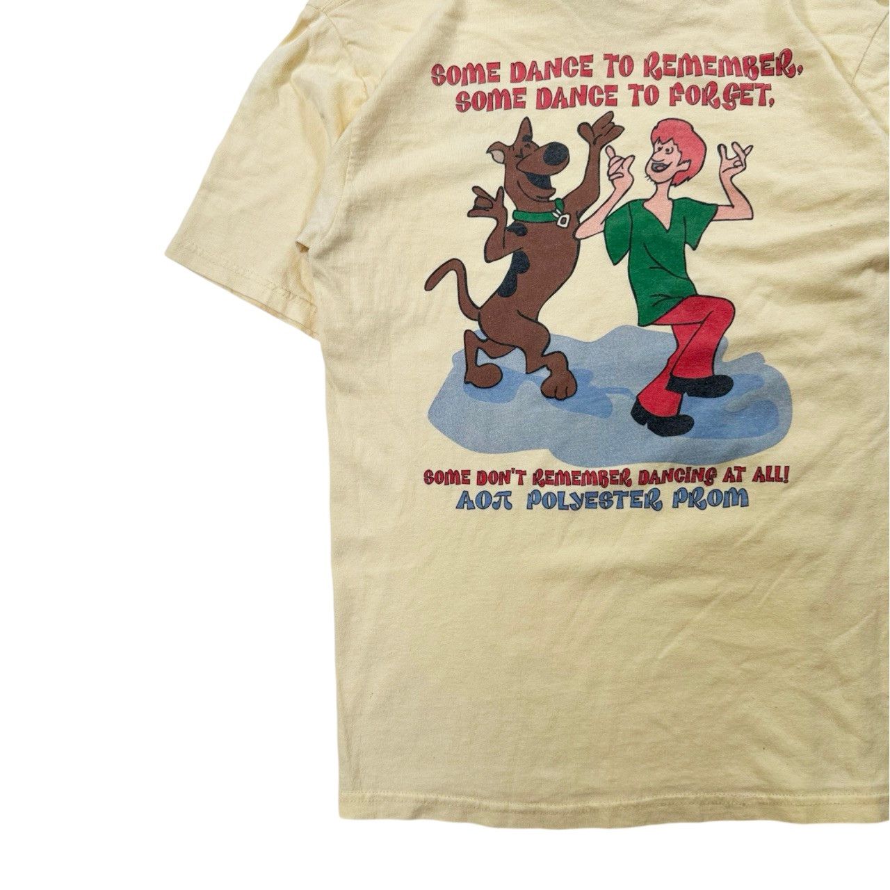 Vintage Vintage 90s Scooby Doo Shaggy Polyester Prom Graphic T Shirt Size US S / EU 44-46 / 1 - 5 Thumbnail