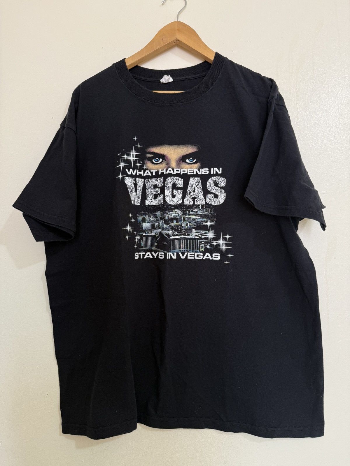 Other What Happens In Vegas Stays In Vegas black cotton Size US XL / EU 56 / 4 - 1 Thumbnail