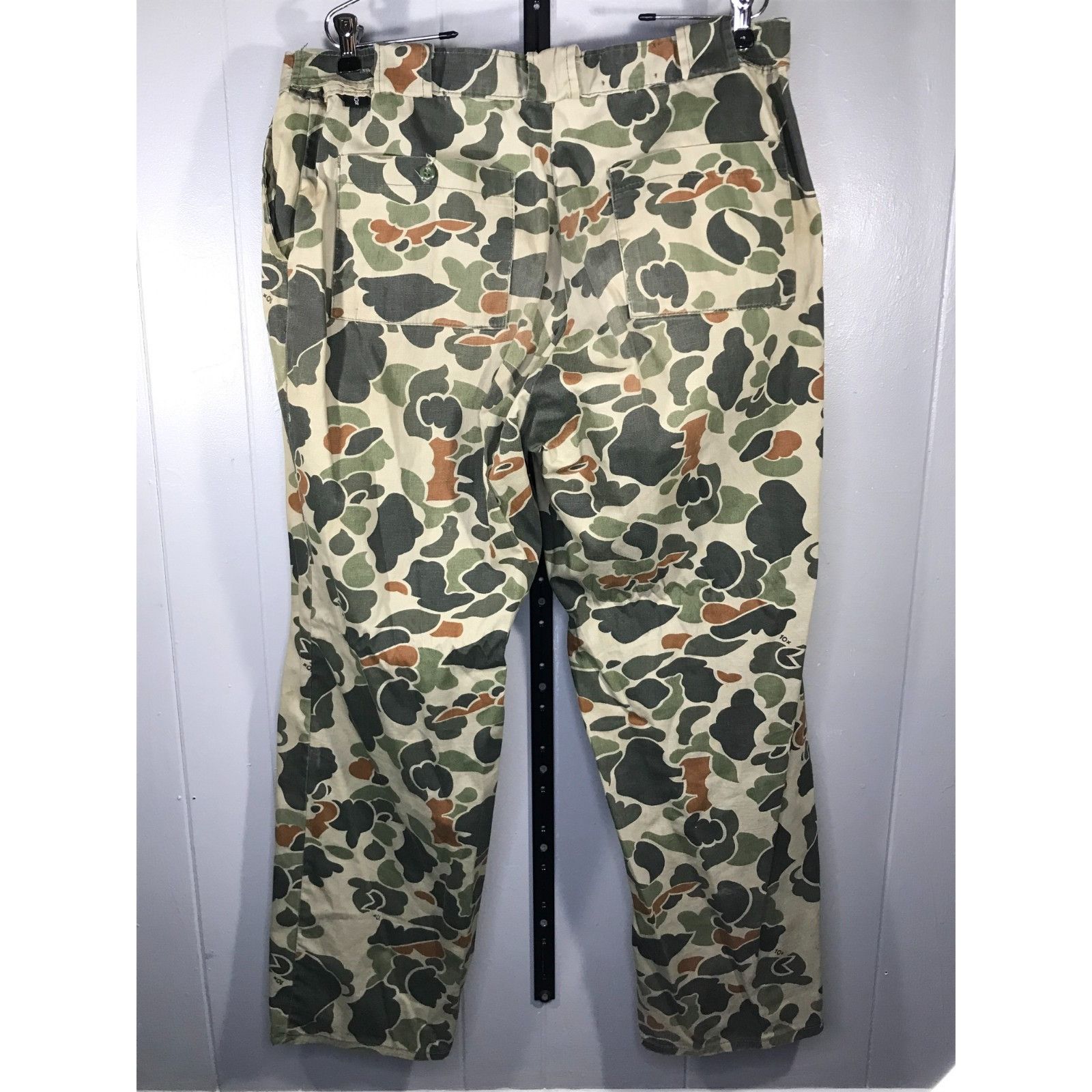 Other Vintage 80s 10X Duck Camo Pants Men's 36x31 Baggy Skater Out Size US 36 / EU 52 - 2 Thumbnail
