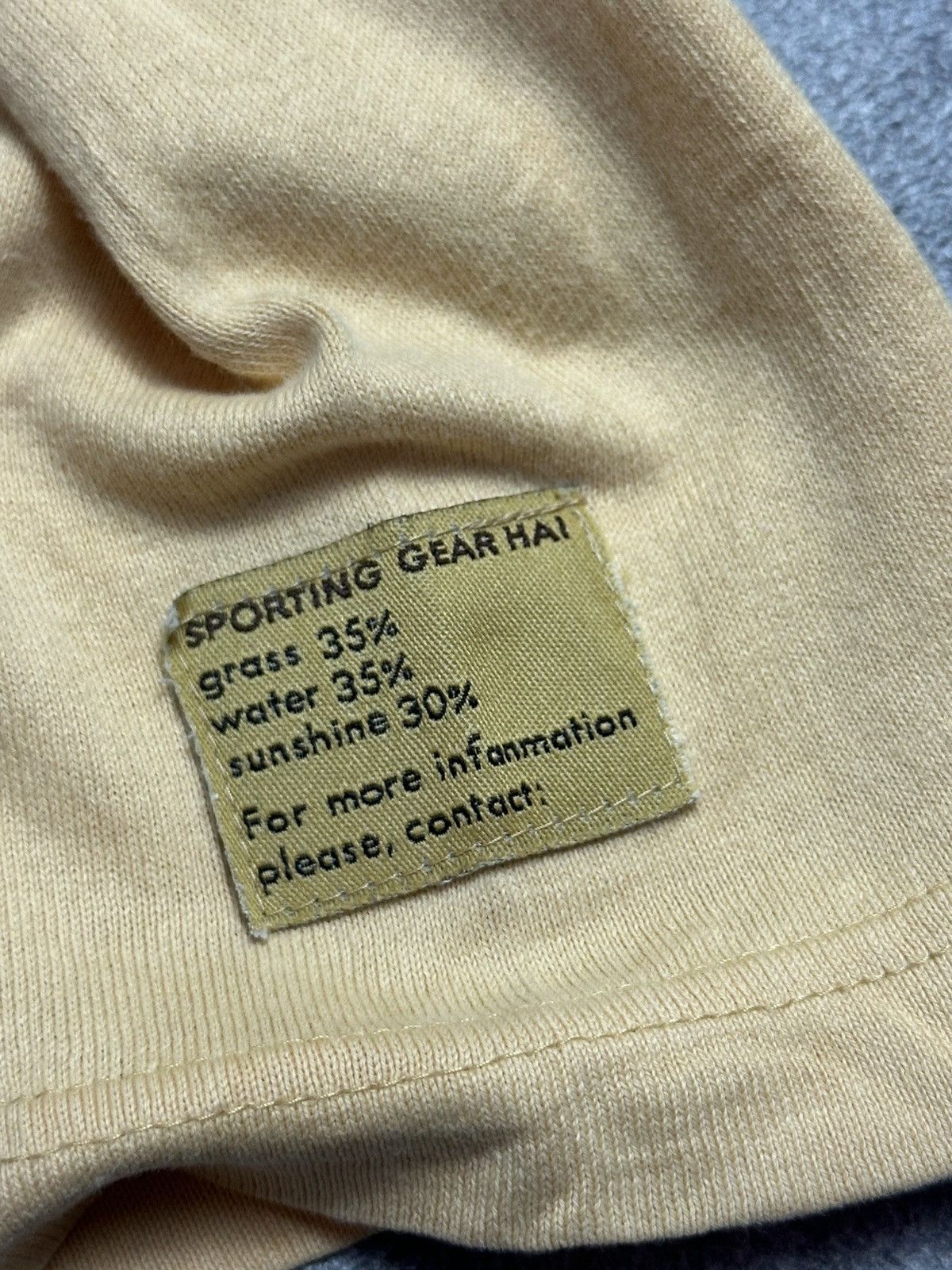 Issey Miyake 90s HAI Sporting Gear by Issey Miyake Patchwork Tee Size US M / EU 48-50 / 2 - 7 Thumbnail