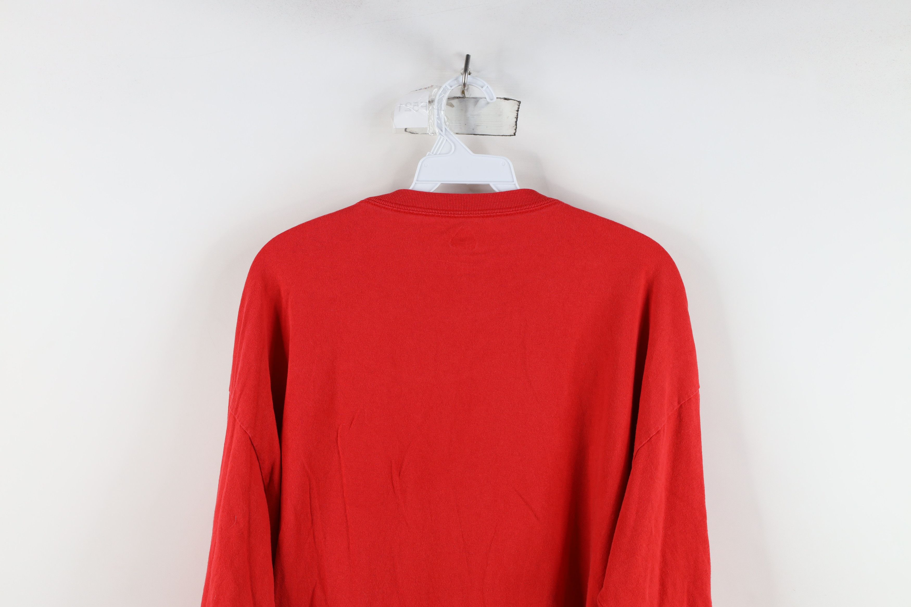 Majestic Vintage Majestic Red Wings Hockey Long Sleeve T-Shirt Red Size US XL / EU 56 / 4 - 12 Thumbnail