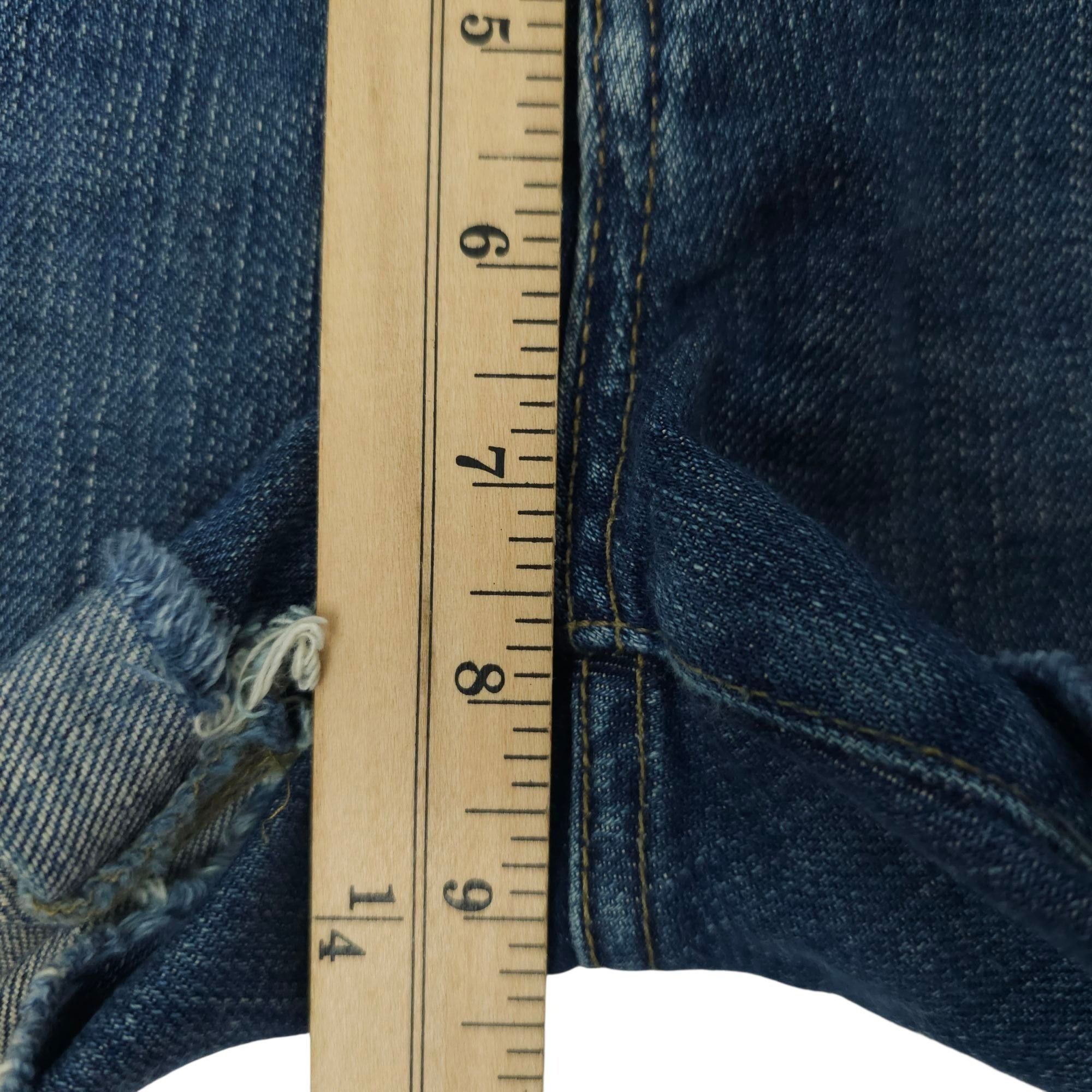 Paige Paige Fairfax Premium Denim DIY Cut Off Shorts Womens Size 2 Size 29" - 13 Thumbnail