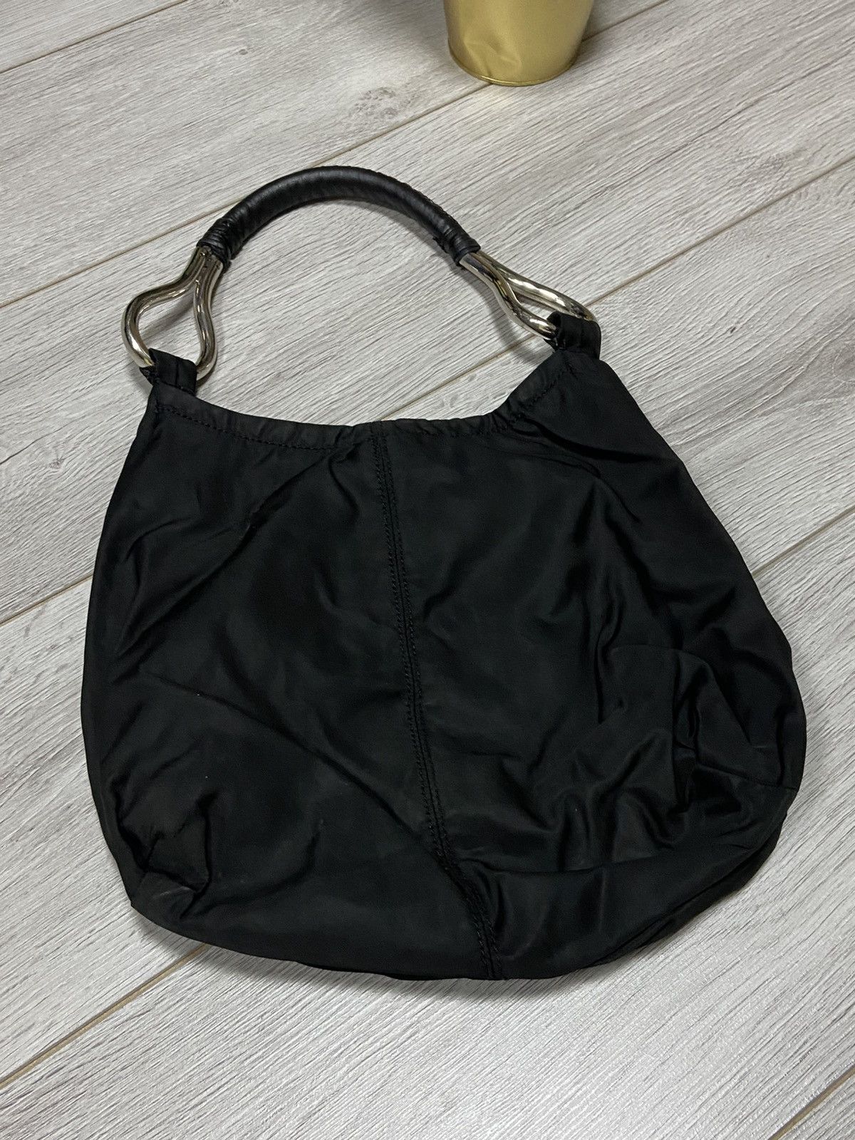 Prada Prada vintage tessuto nylon leather handle shoulder bag Size ONE SIZE - 12 Thumbnail