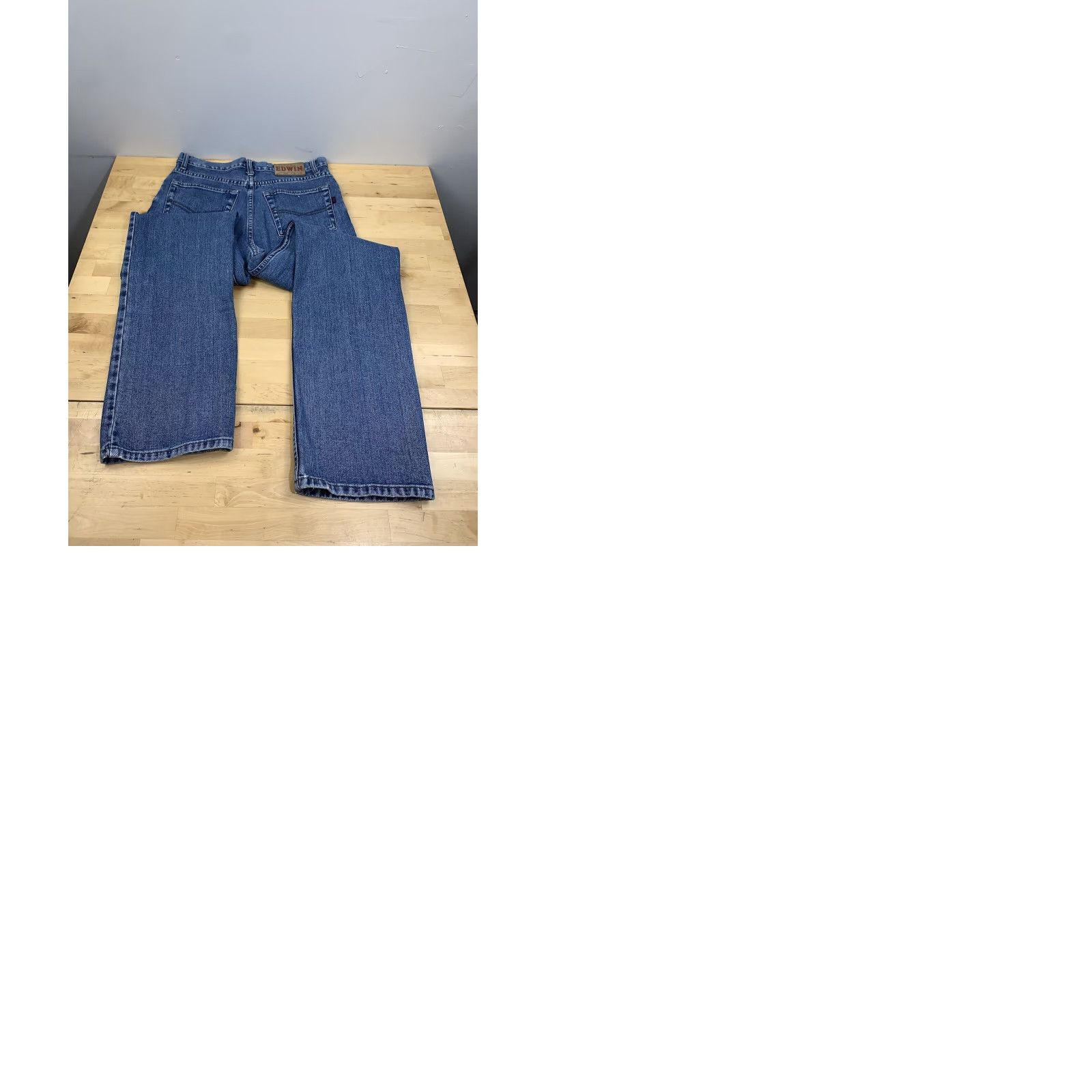 Edwin Edwin Jeans Denim Regular Mens 31 Blue City Japan Tokyo Tapered 32 Inseam 9135 Size US 31 - 9 Thumbnail