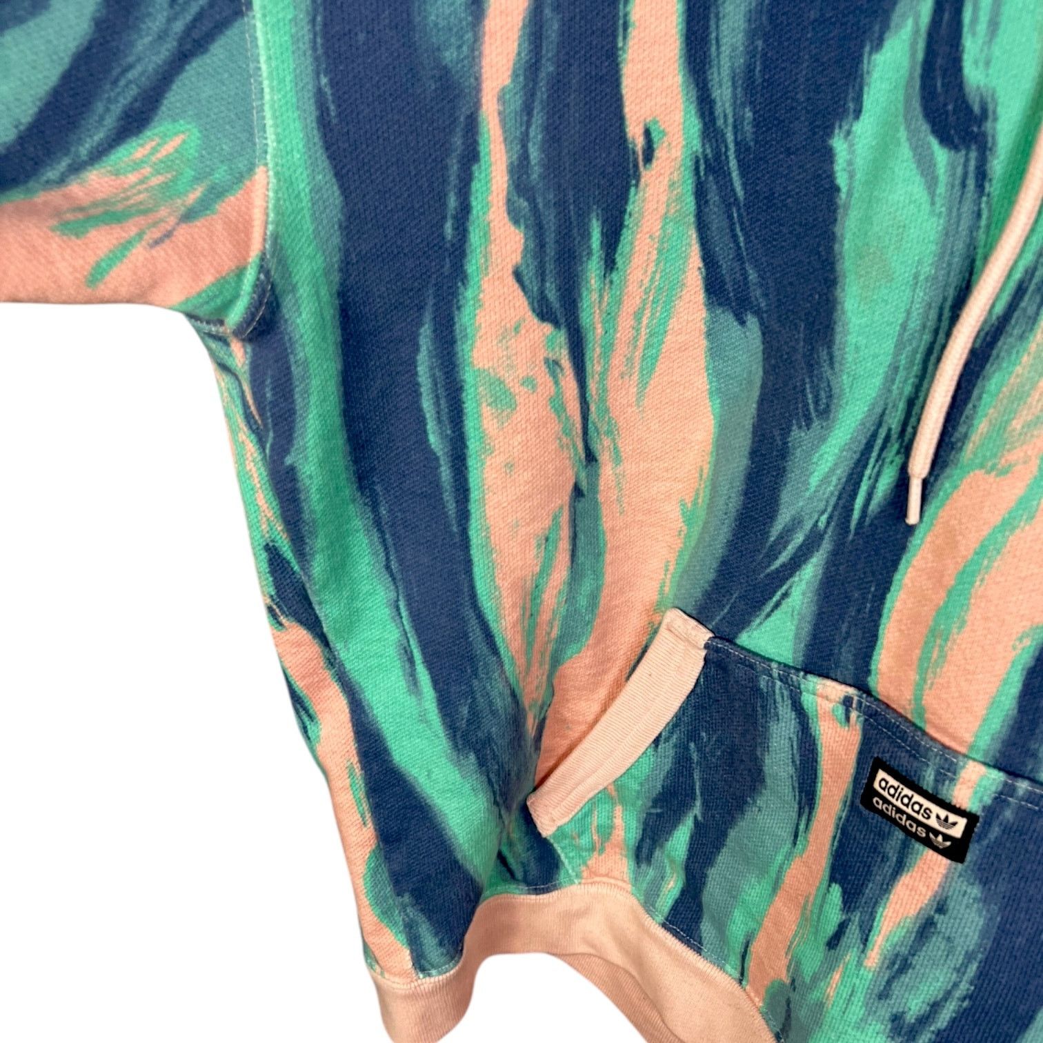 Adidas Adidas Originals FBLA RYV Marbled Paint Pastel AOP Hoodie Size US S / EU 44-46 / 1 - 3 Thumbnail