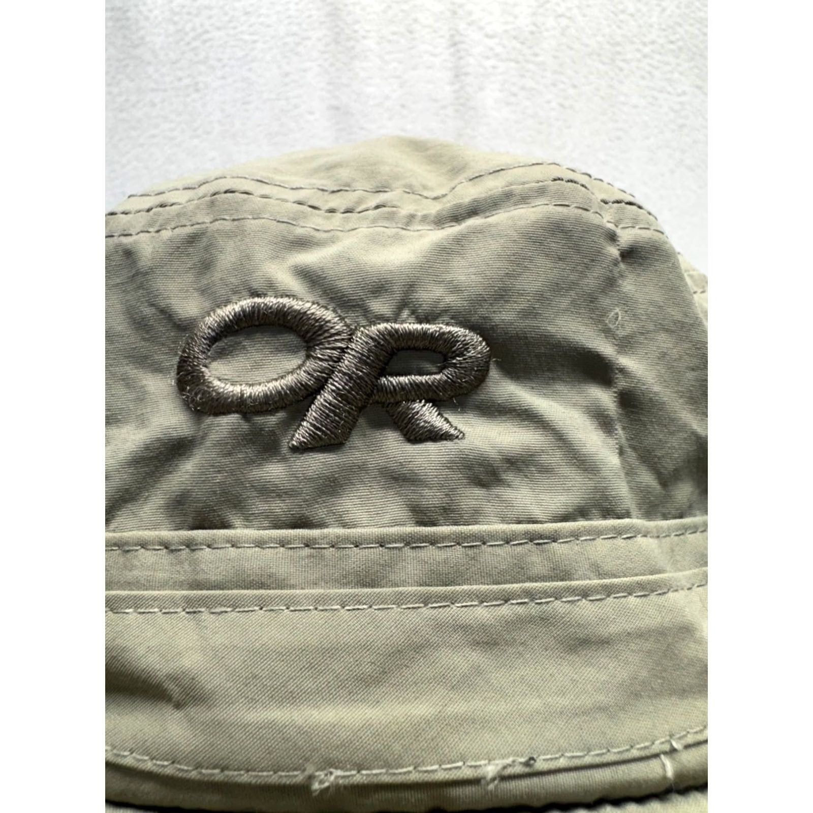 Outdoor Research Outdoor Research Hat Bucket Men M Insect Shield Wide Brim Adjustable Strap Beige Nylon Polyester Safari Hat Size ONE SIZE - 5 Thumbnail