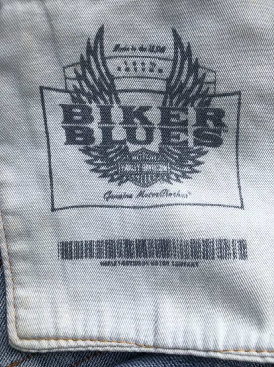 Harley Davidson × Vintage Vintage HD Harley Davidson Denim Jeans Made In Usa Size US 33 - 6 Thumbnail