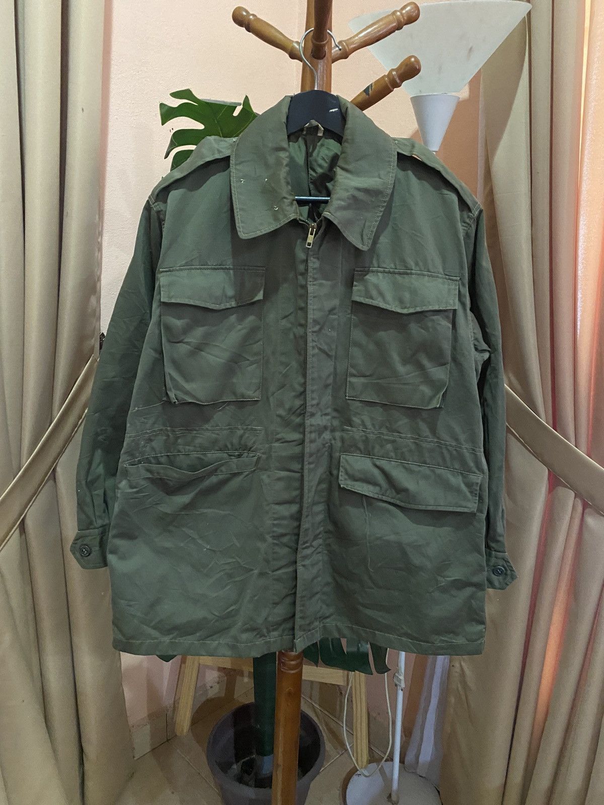 Other VINTAGE 70S KOREAN ARMY FIELD JACKET Size US M / EU 48-50 / 2 - 1 Thumbnail