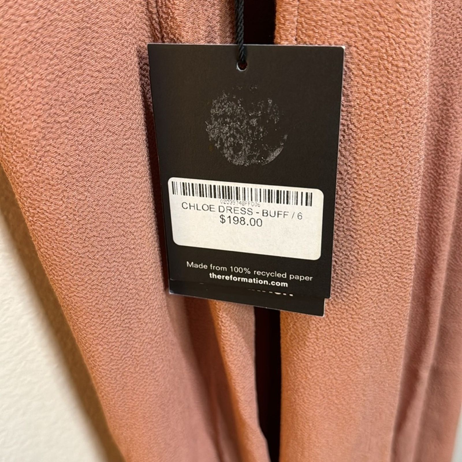 Reformation Reformation Chloe Midi Dress in Buff Size 6 Size M / US 6-8 / IT 42-44 - 7 Thumbnail